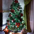 Гирлянда «Твинкл-Лайт» 20 м, темно-зеленый ПВХ, 160 LED, цвет белый | 303-115 | NEON-NIGHT