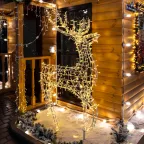 Фигура объемная Олень 115х195 см, 528 LED, IP65, цвет свечения теплый белый | 501-236 | NEON-NIGHT