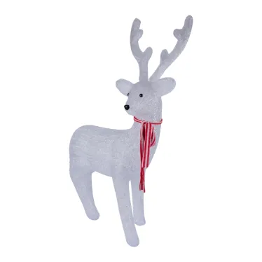 Акриловая светодиодная фигура "Северный олень" 100х65 см, 420 светодиодов, IP44 понижающий трансформатор в комплекте, | 513-244 | NEON-NIGHT