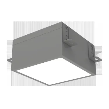 Светодиодный светильник DL-Grill CRI90 для потолка Грильято встраив.24 Вт 4000 К 140х140х100 мм IP54 серый муар | V1-R0-71809-10D01-5402440 | VARTON