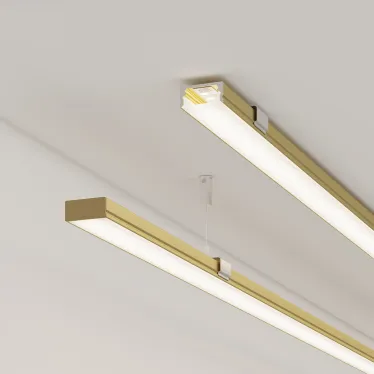 Профиль LINE-1708-2000 ANOD GOLD (Arlight, Алюминий) | 039987 | Arlight