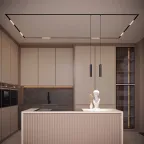 Светильник MAG-ORIENT-FLAT-L690-24W Warm3000 (BK, 80 deg, 48V) ( IP20 Металл, 3 года) | 035569 |Arlight