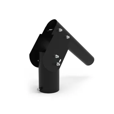 Кронштейн для уличных светильников 200*205*100мм на трубу до D58мм / консоль D48мм черный 1/2 | 903215106 | Gauss