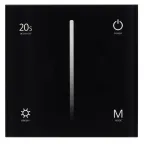 Трек LGD-2TR-TRACK-F-2000-BK-M (C) (Arlight, IP20 Металл, 3 года) | 038673 | Arlight