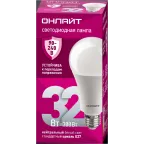 Лампа светодиодная 32вт OLL-A70-32-230-4K-E27 PRO 90-240В ОНЛАЙТ