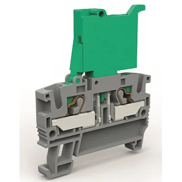 Клемма с держателем предохранителя на 4 кв.мм | ZEFF423GR | DKC