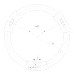 Светильник SP-RONDO-R400-40W Warm3000 (BK, 120 deg, 230V) (Arlight, IP40 Металл, 3 года) | 034814 | Arlight