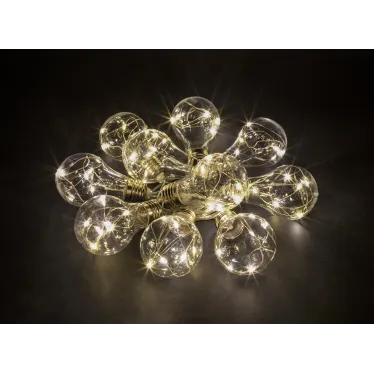 Гирлянда NGF 93 676 NGF-D024-03 (лампочки WW 100 3м IP20 3АА) | 93676 | Navigator