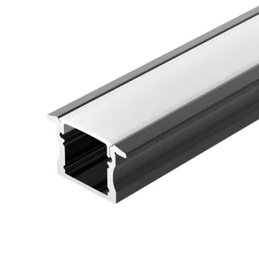 Профиль LINE-2315-F-2000 ANOD BLACK (Arlight, Алюминий) | 044278 | Arlight