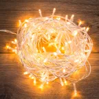 Гирлянда "Твинкл Лайт" 15 м, прозрачный ПВХ, 120 LED, цвет ТЕПЛЫЙ БЕЛЫЙ | 303-196 | NEON-NIGHT