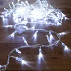 Гирлянда Кластер 10 м, прозрачный ПВХ IP65, 200 LED, белый, соединяется | 303-635 | NEON-NIGHT