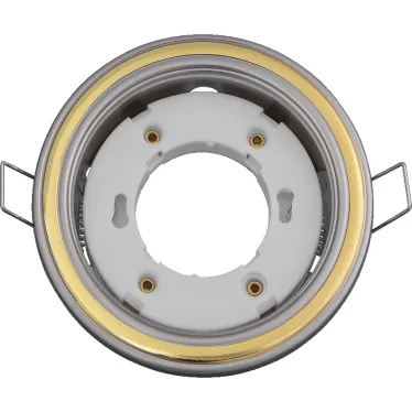 Светильник встраиваемый под лампу GX53 NGX 93 067 NGX-R10-003-GX53 (Два цвета серебро-золото) | 93067 | Navigator