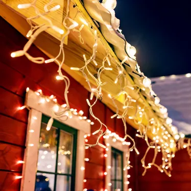 Светодиодная гирлянда ARD-EDGE-PRO-4000x600-WHITE-128LED-STD WARM (230V, 8W) | 026029 | Arlight