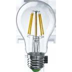 Лампа светодиодная LED 8Вт Е27 230В 2700К NLL-F-A60-8-230-2.7K-E27 грушевидная прозрачная | 71306 | Navigator