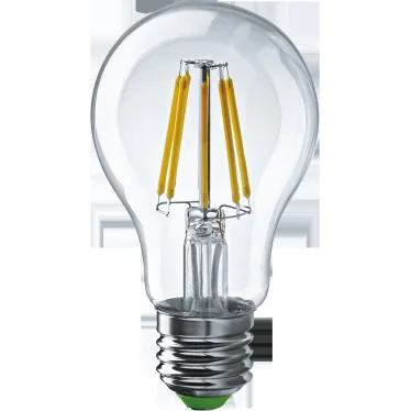 Лампа светодиодная LED 8Вт Е27 230В 2700К NLL-F-A60-8-230-2.7K-E27 грушевидная прозрачная | 71306 | Navigator