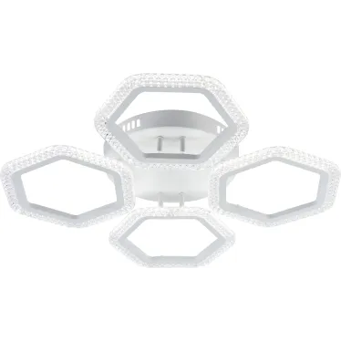 Светильник потолочный светодиодный  Nancy 6111-104 80 Вт LED 2800К - 6200К модерн с пультом | Б0060846 | Rivoli