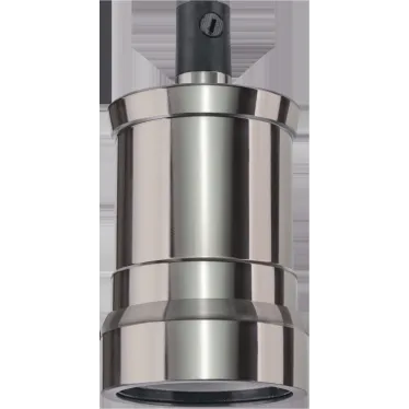 Патрон электрический NLH-V02-005-E27 подвес.метал. черный хром | 61725 | Navigator