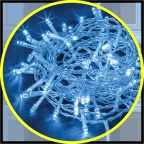 Гирлянда световая  NGF-S01-100B-5-6.5m-230-C8-TR-IP20 | 61809 | Navigator