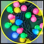 Гирлянда световая  NGF-B01-48RGBWW-8-5.3m-230-C8-BL-IP20 | 61834 | Navigator