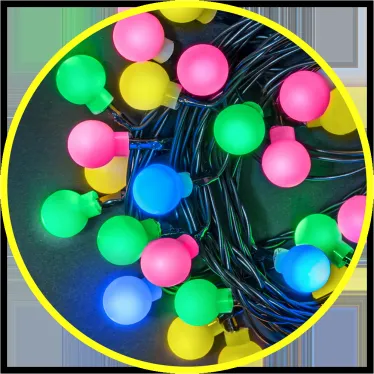 Гирлянда световая  NGF-B01-48RGBWW-8-5.3m-230-C8-BL-IP20 | 61834 | Navigator