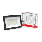 Прожектор светодиодный  Elementary 70W 4370lm IP65 6500К черный ПРОМО 1/10 | 613100370P | Gauss