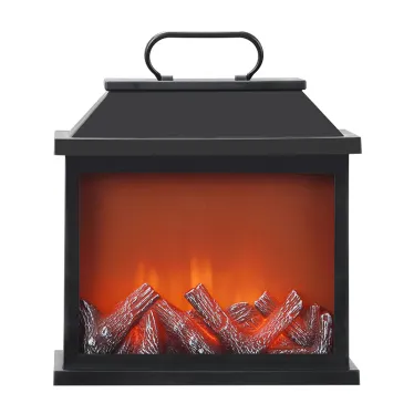 Светодиодный камин Авангард с эффектом живого огня 30х13х30 см, батарейки 3хС (не в комплекте) или от USB (в комплекте) | 511-004 | NEON-NIGHT