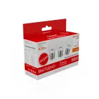 Лампа светодиодная Elementary Шар 6W 3000K E27 (3 лампы в упаковке) LED 1/40 | 53216T | Gauss