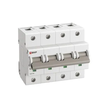Автоматический выключатель ВА 47-125 4P 32А (C) 15кА PROXIMA  | mcb47125-4-32C | EKF