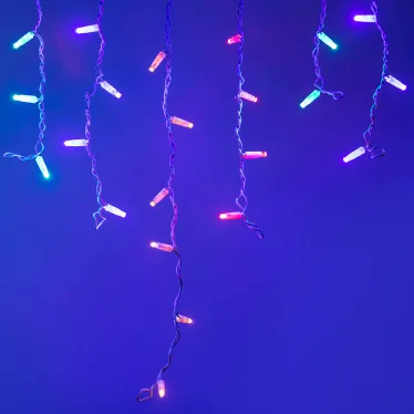 Светодиодная гирлянда ARD-EDGE-CLASSIC-2400x600-WHITE-88LED-LIVE RGB (230V, 6W) | 026022 | Arlight