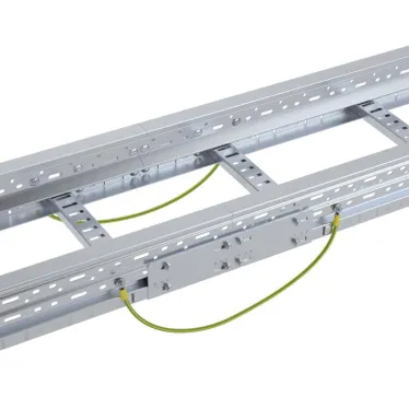 Термокомпенсационный соединитель для лотка U5, H150, в комплекте с метизами, цинк-ламельный (аналог горячеоцинкованного)