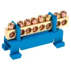 Шина N ноль на DIN-изоляторах тип Стойка ШНИ-6х9-8-С-С