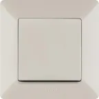 Valena LIFE Рамка 1 пост слоновая кость универсальная