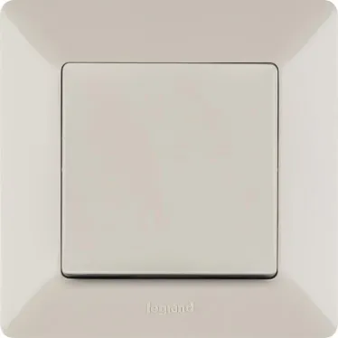 Valena LIFE Рамка 1 пост слоновая кость универсальная