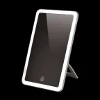 Зеркало светодиодное подстветка 5500-6500К 20Лм сенсорная кнопка регулируемый угол наклона Li-Pol аккумулятор 500 мАч