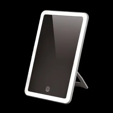 Зеркало светодиодное подстветка 5500-6500К 20Лм сенсорная кнопка регулируемый угол наклона Li-Pol аккумулятор 500 мАч