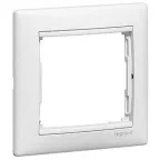 VALENA Рамка 1 пост горизонтальная белая