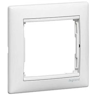 VALENA Рамка 1 пост горизонтальная белая