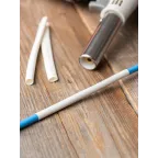 Трубка термоусаживаемая ТУТ нг 6/3 белая в отрезках по 1м PROxima