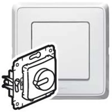 CARIVA Диммер поворотный в рамку белый 300 Вт