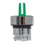 Механизм переключателя исполнительный ХB4 зеленый на 2 положения возвратный без фиксации с подсветкой с короткой ручкой PROxima