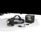 Фонарь светодиодный налобный 6 Вт 180 лм Черный IP42 аккумуляторный Lead acid 800мАч GFL Gauss