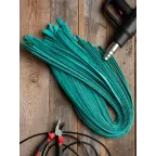 Трубка термоусаживаемая ТУТ нг 10/5 зеленая в отрезках по 1м PROxima