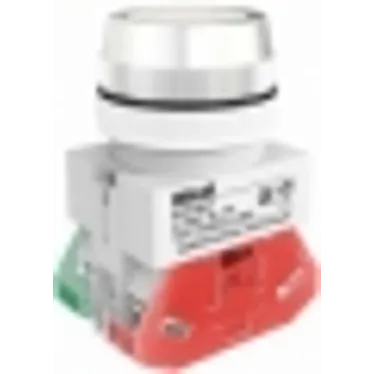 Выключатель кнопочный ВK-30 ABLF диам. 30мм белый 220В