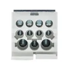 Блок распределения (Кросс) крепеж на панель DIN КБР-500A