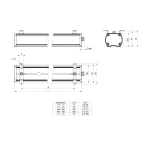 Скобы для накладного монтажа на стену Piton (комплект) | KP-S | Diora