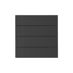 INTELLIGENT ARLIGHT Кнопочная панель SMART-DMX512-801-22-8G-8SC-DIM-IN Black (230V, 2.4G) (IARL, IP20 Пластик, 5 лет) | 039316 | Arlight