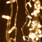 Светодиодная гирлянда ARD-EDGE-CLASSIC-2400x600-CLEAR-88LED-MILK-STD Warm (230V, 6W) (Ardecoled, IP65) | 034106 | Arlight