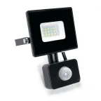 Прожектор светодиодный LL-906 с датчиком 20W 6400K 230V черный IP44 121*160*53мм | 29556 | FERON