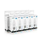 Лампа светодиодная Elementary Свеча 10W 750lm 6500K E27 LED 1/10/100 | 30230 | Gauss