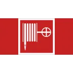 Пиктограмма (Пластина) "Пожарный кран" BL-2010B.F02 для BRIZ, VOLNA, YANTA | a18409 | Белый свет